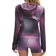 Lululemon Define Crop Jacket Mit Kapuze Aurora Haze - Purple Multi