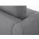 Beliani Oslo Right-Hand Light Grey Sofa 270cm 4 Seater
