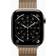 Apple Watch Series 11, Titanium, 42mm, GPS + Cellular, Milanese Loop Gold