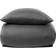 By Borg Extra Soft Bedding Duvet Cover Grey (220x140cm)