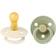 Bibs Colour Pacifier Latex Round Size 2 2-pack Sage/Ivory