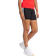 adidas Women Essentials 3 Stripes High Waisted Biker Shorts - Black/White