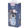 Bibs Colour Glow Pacifier Latex Round Size 2 2-pack Iron/Baby Blue