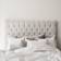 Mille Notti Singolo Eco Duvet Cover Beige, White (210x150cm)