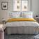 Mille Notti Singolo Eco Duvet Cover White, Grey (210x150cm)