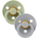 Bibs Colour Pacifier Latex Round Size 2 2-pack Sage/Cloud