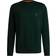 BOSS Cotton Terry Sweatshirt with Logo Patch - Open Green