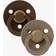 Bibs Colour Sut Naturgummi Str. 2 6-18m 2-pak