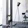 Northern Lighting Oslo Black Floor Lamp 165cm