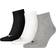 Puma Plain Quarter Unisex Socks 3-pack - Black/Grey