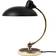 Fritz Hansen 6631-T Luxus Matte Black/Brass Table Lamp 42.5cm