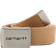 Carhartt Clip Belt Chrome - Dust Brown