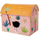 Rice Raffia Opbevaringshuse Jungle Animals 3 stk