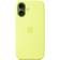 Apple Silicone Case with MagSafe for iPhone 17 Neon Yellow