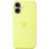 Apple Silicone Case with MagSafe for iPhone 17 Neon Yellow