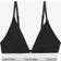 Calvin Klein Icon Cotton Unlined Triangle Bralette - Black