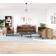 vidaXL 3-Personers Chesterfield Sofasæt Imiteret Ruskind Brun Sofa 3 personers