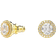 Swarovski Sterling Silver 925 Damörhängen Stainless Steel - Gold