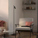 Herstal Pipeline Matte Black Floor Lamp 133cm