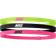 Nike Hårbånd 3-pak Neon Gul/Sort/Pink