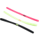 Nike Hårband 3-pack Neon Gul/Svart/Rosa