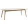 FDB Møbler C35C Light Grey/Natural/Matt lacquered Dining Table 95x220cm