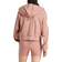 adidas Women Essentials 3 Stripes French Terry Quarter Zip Hoodie - Warm Clay/White