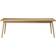 FDB Møbler C35C Nature Lacquered Dining Table 95x220cm