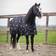 QHP Lize 100g Turnout Rug - Black Violet