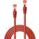 Lindy S/FTP Cat6 PVC RJ45 - RJ45 M-M Red 10m