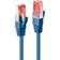 Lindy S/FTP Cat6 PVC RJ45 - RJ45 M-M Blue 10m