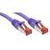 Lindy S/FTP Cat6 PVC RJ45 - RJ45 M-M Purple 10m