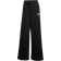 adidas 3 Stripes Wide Fleece Pant - Black