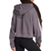 adidas Women Essentials 3 Stripes French Terry Quarter Zip Hoodie - Grey Strata/White