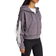 adidas Women Essentials 3 Stripes French Terry Quarter Zip Hoodie - Grey Strata/White