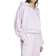 adidas Women Essentials 3 Stripes French Terry Quarter Zip Hoodie - Lavender