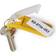 Durable Nyckelbricka Key Clip 6 st Gul