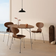 Fritz Hansen Myren Walnut Veneer Kitchen Chair 81cm