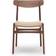 Carl Hansen & Søn CH23 Oljad Valnöt Naturflätat Papperssnöre Köksstol 78.6cm