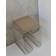 AYTM Curva Sittdyna Till Pall Taupe Bouclé L27 Fotpall