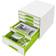Leitz Wow Cube 5 Drawer Cabinet Green
