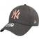 New Era 9FORTY Tech York Yankees MLB Cap 80489231, basebollkeps, Kvinna, grå, OSFA