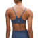 Lululemon Wunder Train BH Mit Racerback Träger Leichter Halt A B Cups - Blue Twill
