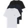 HUGO BOSS Logo Embroidered T-shirt 3-pack - Black/Blue/White