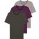 HUGO BOSS Classic T-shirt 3-pack - Purple/Grey