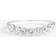 Simply Silver Sterling 925 Pave Emerald Cut Engagement Ring