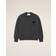 Ami Paris Round Neck Knitwear Heart Logo Sweater - Ecru/Noir