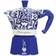 Dolce & Gabbana Italiensk Kaffekande Bialetti Moka D&G Blu Medit 3T