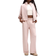 Lululemon Scuba Hose Mittelhohem Bund Weites Bein Waffelmuster - Heathered Mink Berry
