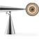 Tom Dixon Pose Task LED Silver Bordlampe 41cm